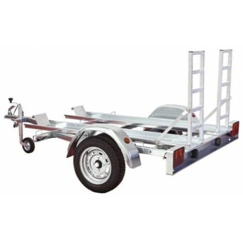 Remolque para quads galvanizado con rampas