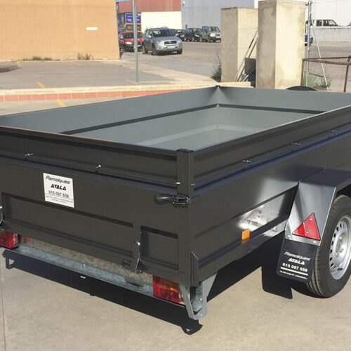 Remolque 1 eje 3.000 x 1.500 x 500 – Mma 750 kg