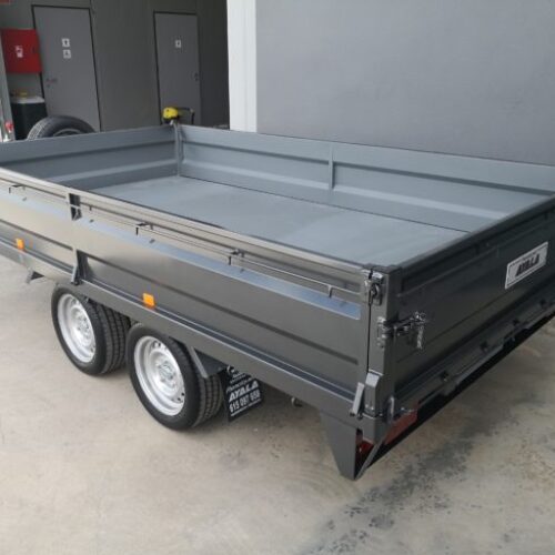 Remolque porta maquinaria con rampas – Mma 3.500 kg