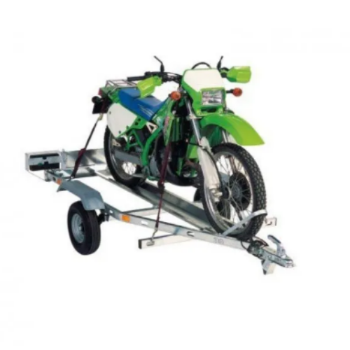 Remolque para motos galvanizado – capacidad 1 moto ligera